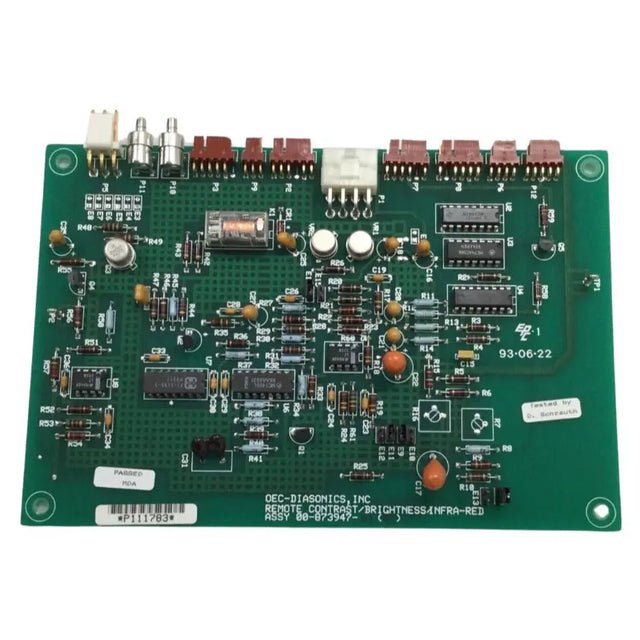 GE OEC 9400 C Arm 00-873947-01 Remote Contrast Board GE