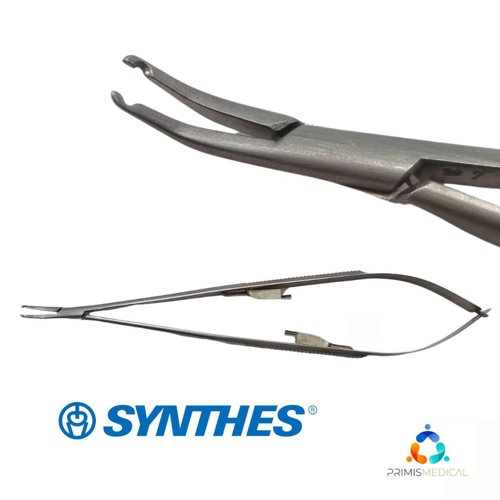 Synthes 348.95 Orthopedic 1.0mm/1.3mm Locking Holding Forceps 7"
