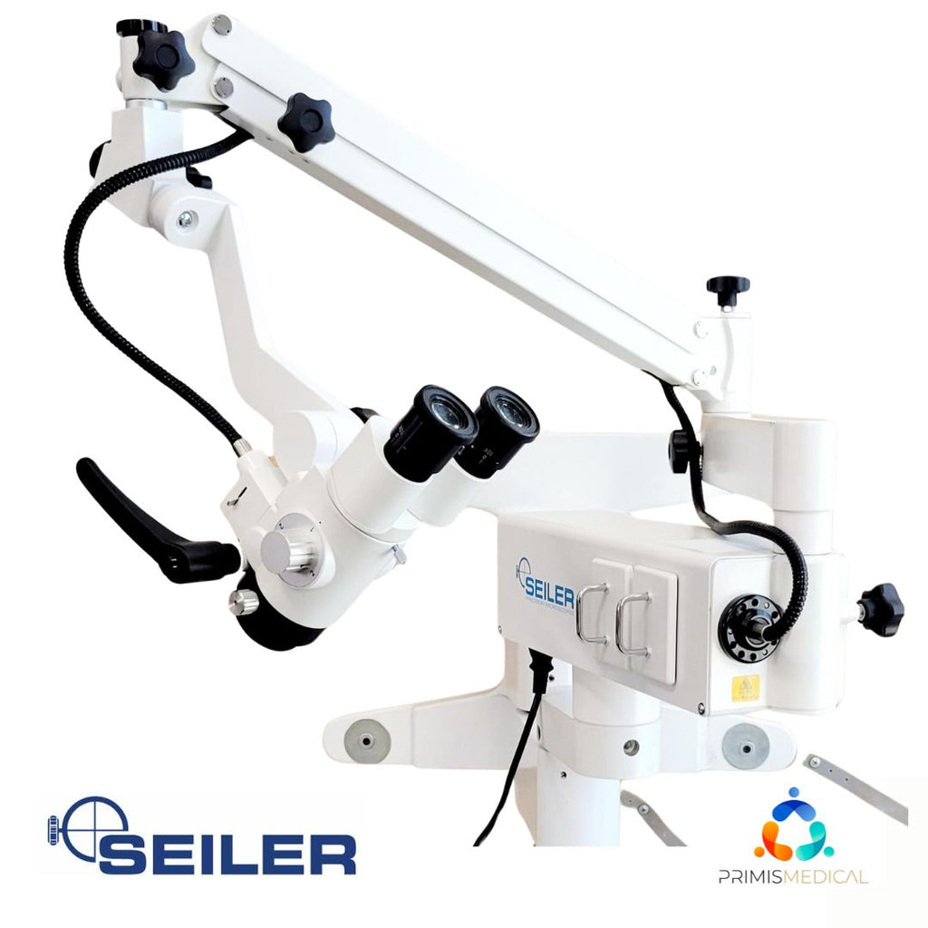 Seiler SSI-202/402 Series Precision Microscope 10 x 10 eye pieces Wall Mounted