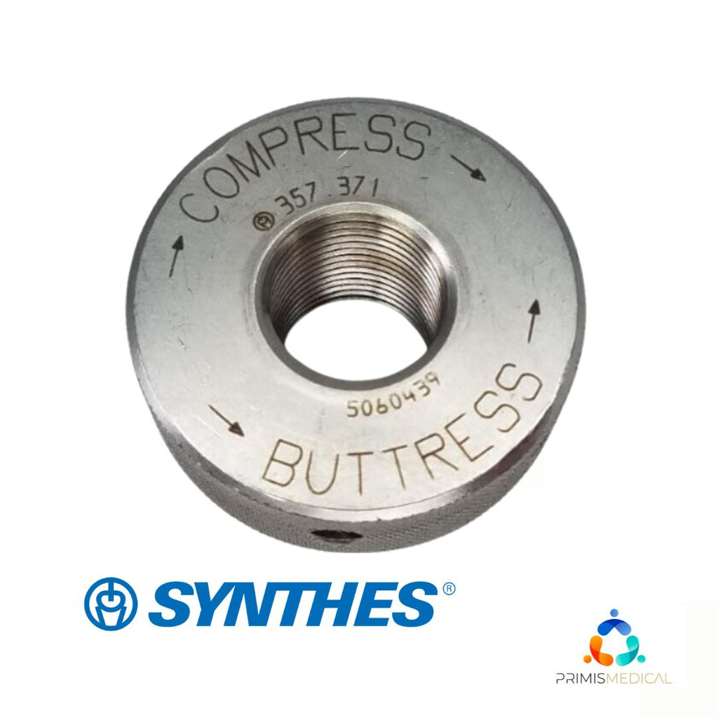 Synthes 357.371 Orthopedic Buttress Compression Nut 1-9/16"