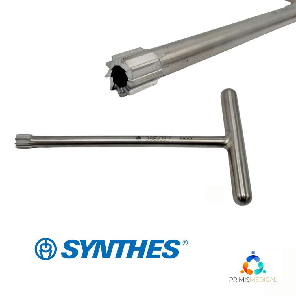 Synthes 388.037 Starlock Reamer Instrument Orthopedic 6"