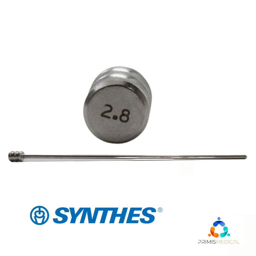 Synthes 357.91 Orthopedic 2.8mm Trocar 6-1/2" Excellent Condition