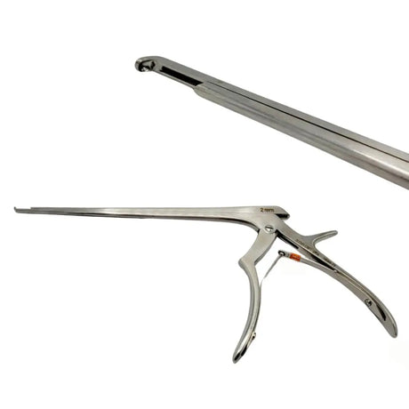 Koros 7380-72 Kerrison Rongeur 2mm x 40 Degree Tip 5" Handle 10-1/2" Koros