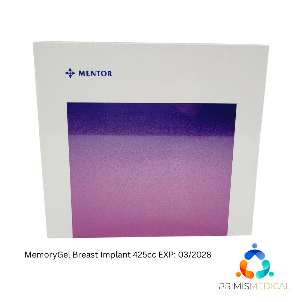 Mentor 350-4254BC Memory Gel High Profile Gel Breast Implant 425cc EXP: 03/2028