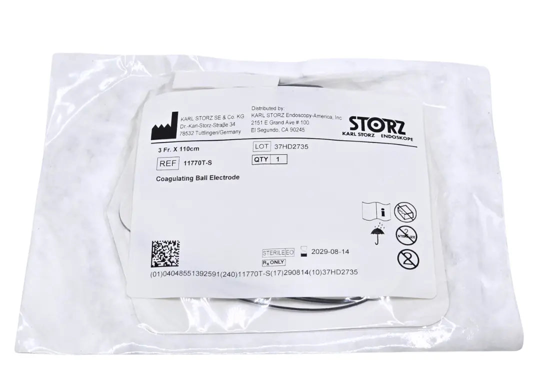 Storz 11770T-S Coagulating Ball Electrode 3Fr x 110cm Primis Medical