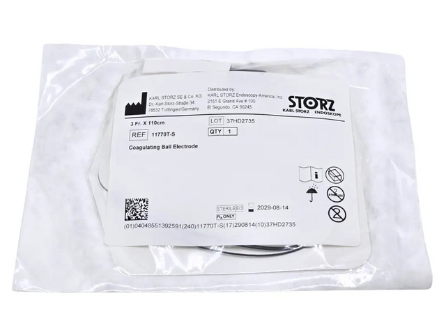 Storz 11770T-S Coagulating Ball Electrode 3Fr x 110cm Primis Medical