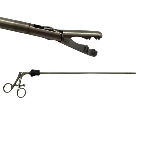 Integra Jarit 625-108 Surgical Roto-Lok Grasping Forceps w/ Ratchet 18" Integra Jarit