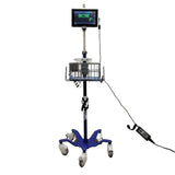 Ambu FMP030-REAM aView Pulmonary Endoscopy System w/ Power Adapter Rolling Stand Ambu