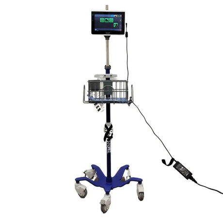 Ambu FMP030-REAM aView Pulmonary Endoscopy System w/ Power Adapter Rolling Stand Ambu