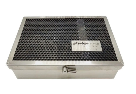 Stryker Locking Sterilization Case Endoscopy Surgical 7-1/4" x 5-1/4" x 2" Stryker