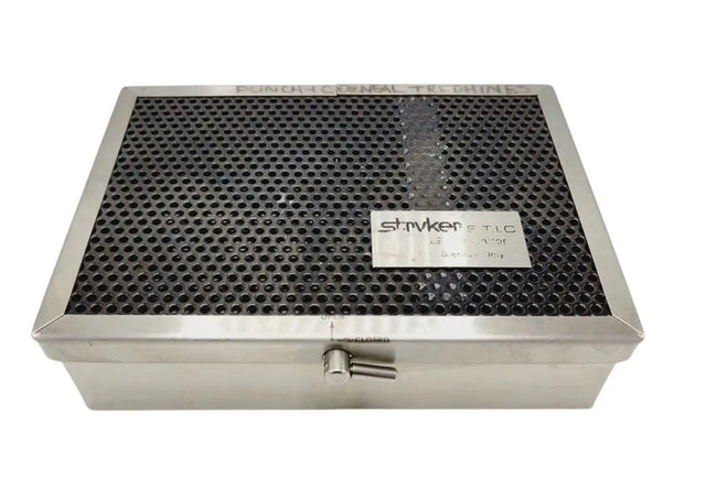 Stryker Locking Sterilization Case Endoscopy Surgical 7-1/4" x 5-1/4" x 2" Stryker