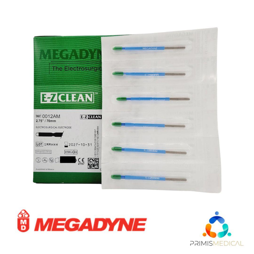 Megadyne 0012AM Electrosurgical Electrodes E-Z Clean Blade 2.75 inch 12BX EXP 27