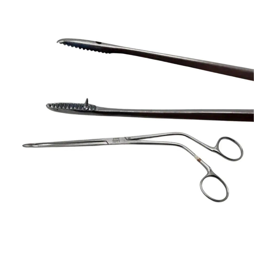 Karl Storz 10970 K Endoscopy 20cm Sponge and Dissecting Forceps 10-1/2" Karl Storz