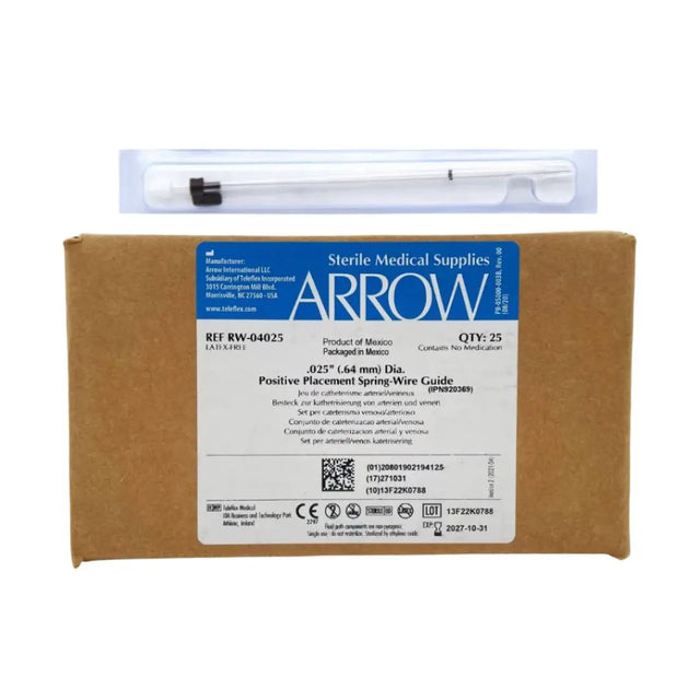Arrow RW-04025 Positive Placement Spring-Wire Guide .025" Box of 25 Arrow