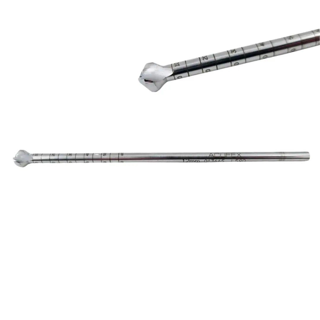 Acufex 013665 12mm Cannulated Drill Bit Endoscopy 7" Acufex