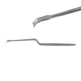 Jarit 285-425 D'Errico Nerve Root Retractor Bayonet 7.8mm Wide 8-3/4" Jarit