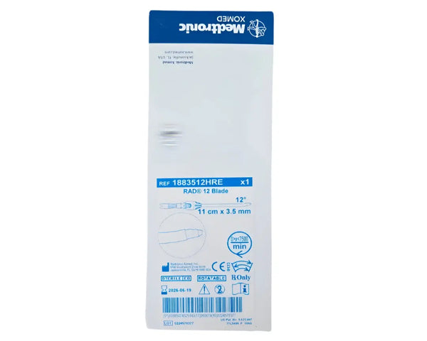 Medtronic Xomed 1883512HRE RAD 12 Blade 12-Degree M4 3.5mm