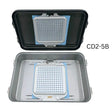 V. Mueller CD2-5B Genesis Mid-Length Sterilization Container 19" x 12" x 5" V. Mueller