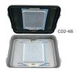 V. Mueller CD2-4B Genesis Mid-Length Sterilization Container 19" x 12" x 4" V. Mueller