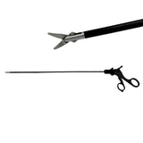 Integra Jarit 600-202 Super Cut Endo Scissors Curved 5mm Rotatable Monopolar 23-1/4" Integra Jarit