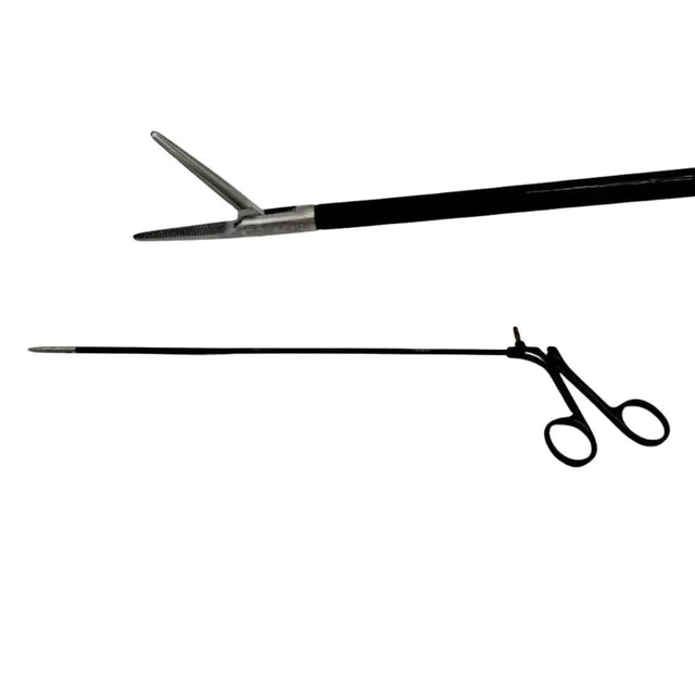 Integra Jarit 600-112 Forceps Slender Tapered & Fine Serrated Jaws Monopolar 5mm 16-1/2" Integra Jarit