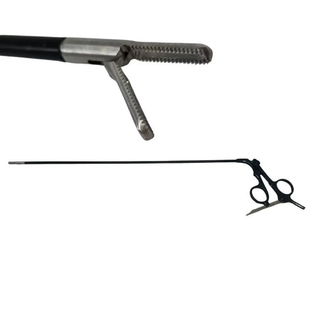 Cabot Medical 15mm x 4mm Ratchet Handle Laparoscopic Grasping Forceps 17" Cabot Medical