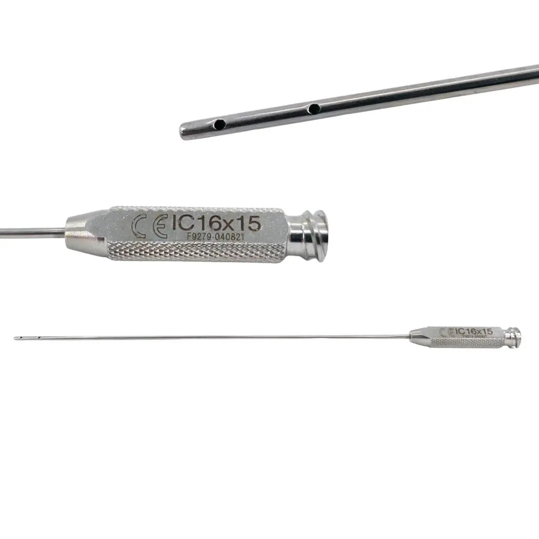 HK Surgical IC16X15 16G Infiltration Microcannula w/ Luer Lock 7-5/8" HK Surgical
