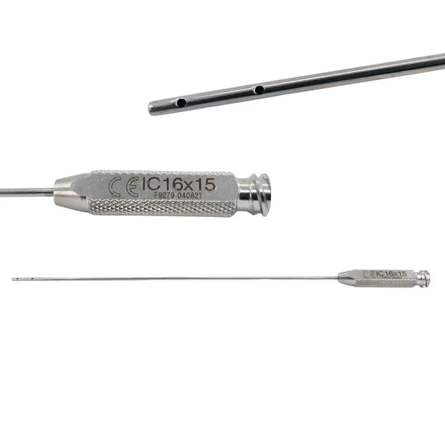 HK Surgical IC16X15 16G Infiltration Microcannula w/ Luer Lock 7-5/8" HK Surgical