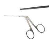 Fentex 178702FX Crurotomy Scissors Micro Cruved Right 1.5mm Blades ENT 5-1/8" Fentex