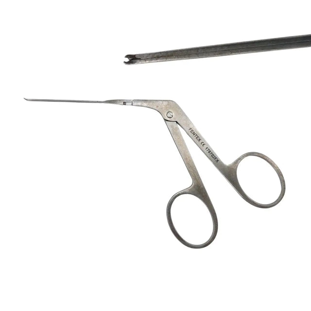 Fentex 178702FX Crurotomy Scissors Micro Cruved Right 1.5mm Blades ENT 5-1/8" Fentex