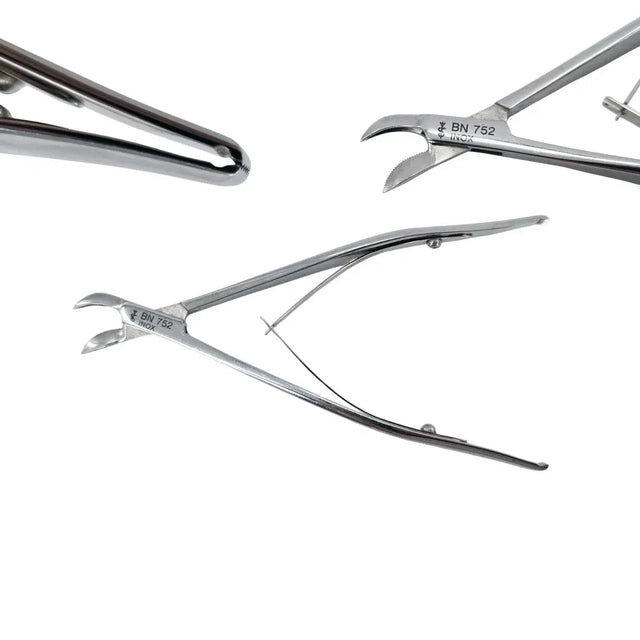 Aesculap BN752 Nasal Cutting Allis Tissue Forceps Double-Ended ENT 4-3/4" Aesculap