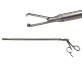 Cabot Medical 004275-901 Laparoscopic Grasping Forceps 8mm 2 x 3 Teeth 16" Cabot Medical