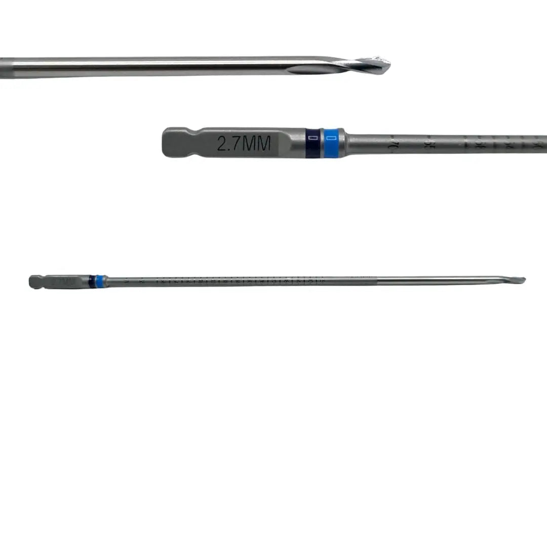 DePuy 214227070 2.7mm Calibrated Drill Bit Quick Connect 6-3/8" DePuy