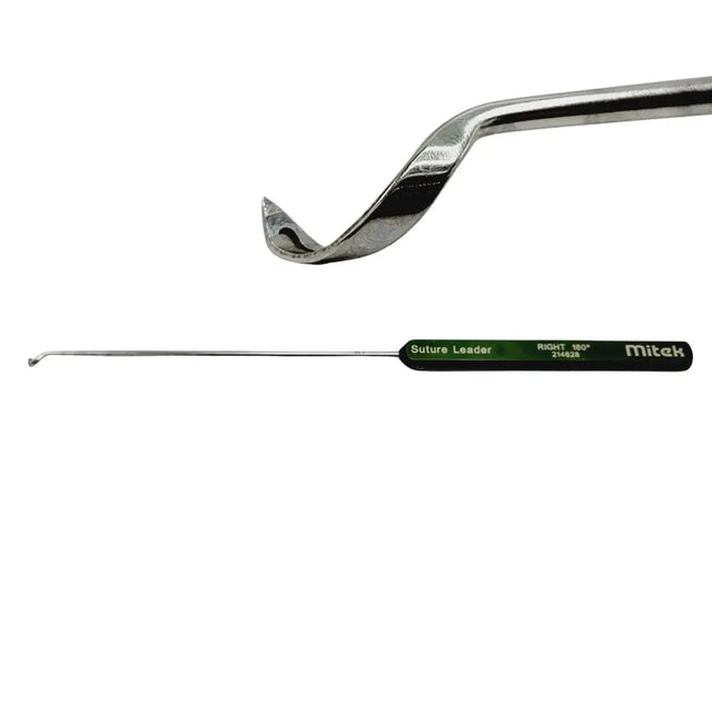 Mitek 214628 Arthroscopic Right Bend 180° Up Suture Leader 11-3/8" Mitek