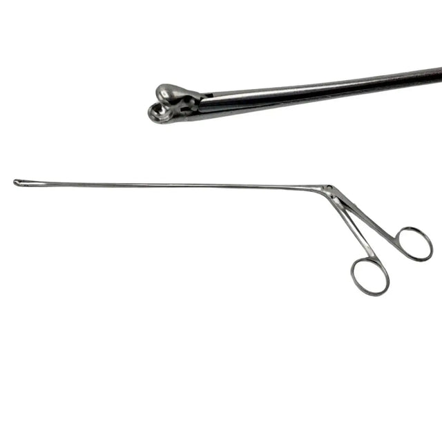 Pilling 50-5102 Forceps Jackson Laryngeal Cup Straight 6mm 13-3/4" Pilling