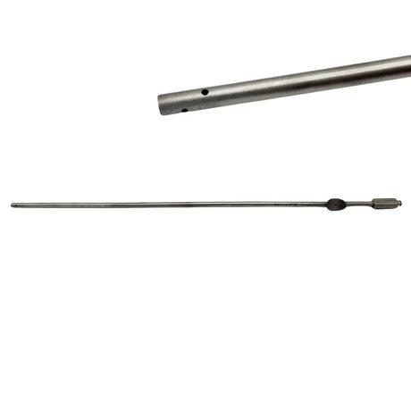Aesculap GF320R Suction Irrigation Tube w/ Finger Valve Luer-Lock 15-3/4" Aesculap