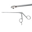 ConMed Shutt Linvatec C3007.0 Retrograde Forceps Straight Left Bite 3.4mm 9" Shutt Linvatec