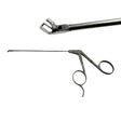 ConMed Shutt Linvatec 31.10013 Arthroscopy Forceps 3.4mm Blunt Curved Right 9" Shutt Linvatec