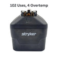 Stryker 8215-000-000 System 8 Large Battery Pack w/ Over Temp History 102 Uses Stryker