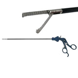 Retraction Laparoscopic Forceps Double Action Insulated Shaft 19" Unbranded