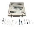 Ophthalmic Instruments Set w/ Case Set of 13 Unbranded