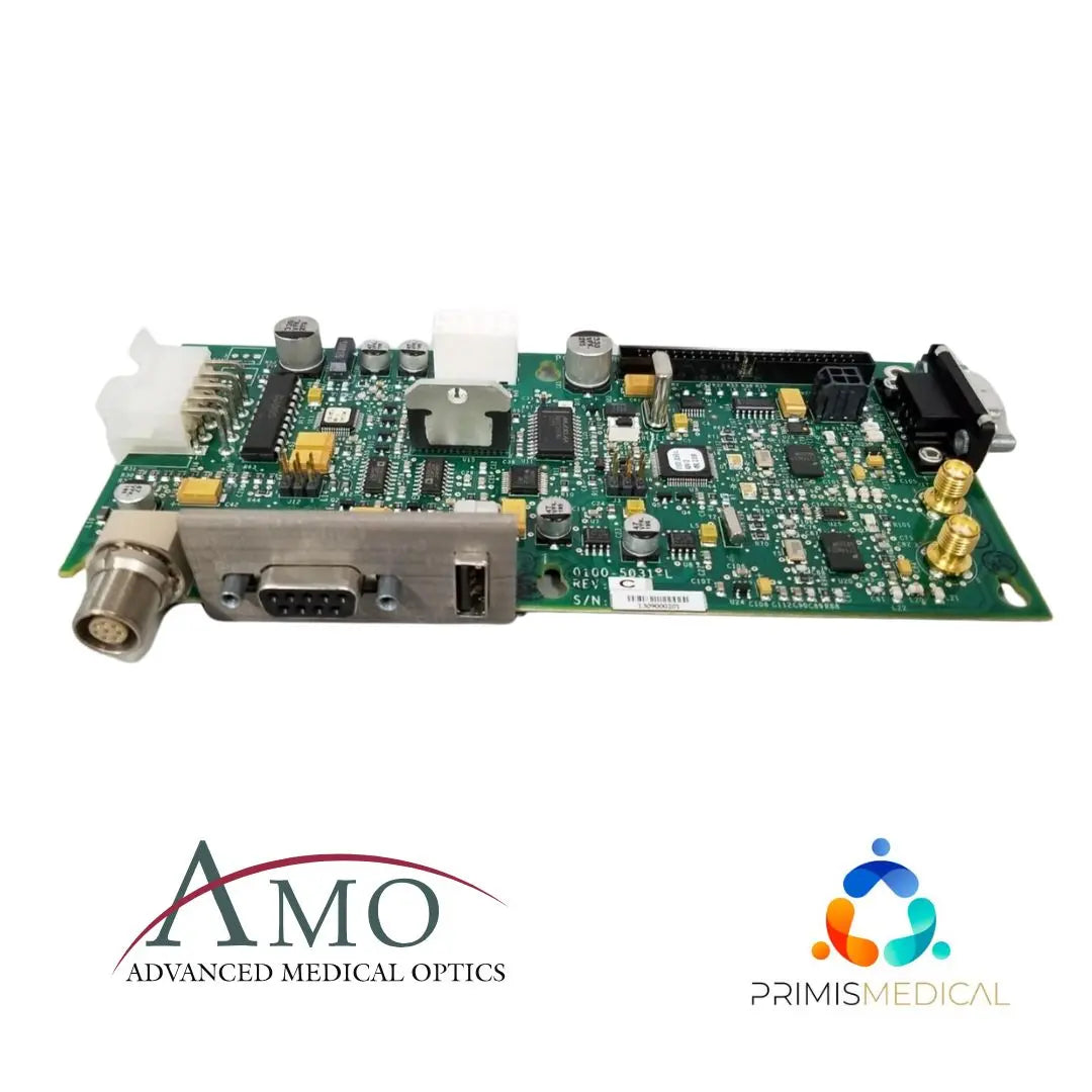 AMO 0100-5031-L Signature Phaco Unit PCBA Rear Panel Connector Board AMO