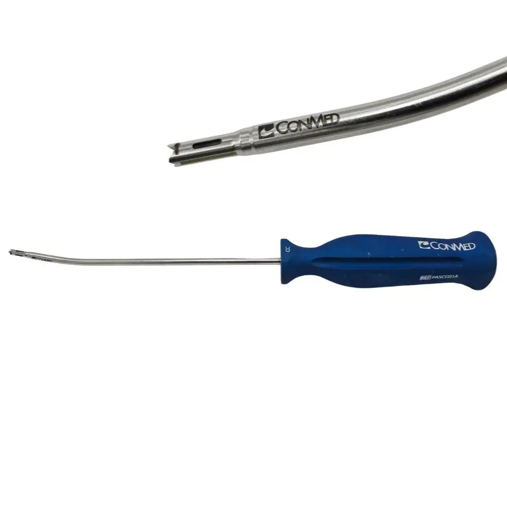 ConMed PASCG01A Paradigm ClickLok Drill Guide Curved Crown 11-3/4" ConMed