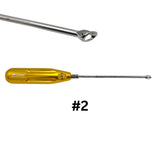 ConMed SB7000 7mm x 45° Bullseye Femoral Footprint Guide Orthopedic 9-3/4" (2) ConMed Linvatec
