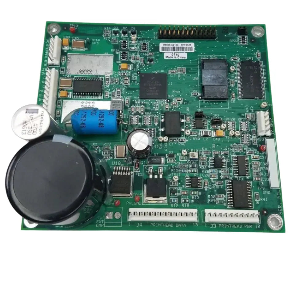 Philips 860284 Pagewriter 12 Lead ECG M5000-62104 Rev G Circuit Board Philips