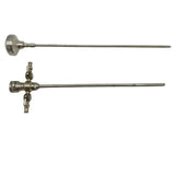 Stryker 0377-829-530 4.6mm Cannula Dual Stopcocks w/ 0377-829-502 Sharp Trocar Stryker