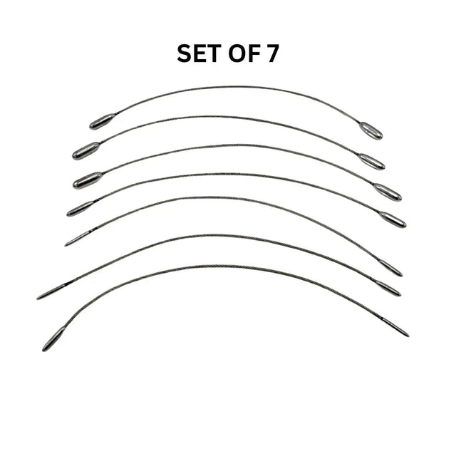 Gall Bladder Dilators Common Duct Flexible Bakes Inserts Set of 7 Unbranded