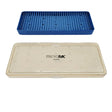 MicroPak 0103 Delicate Instrument Sterilization Tray w/ Lid 8-1/4" x 3-1/4" x 1" MicroPak