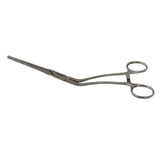 V. Mueller CH6640 Cooley Iliac Clamp Shanks Angled 45° Straight Jaw 8-1/2" V. Mueller