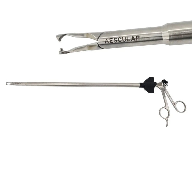 Aesculap PL530R 12.5mm Clip Applying/Removing Forceps Single-Fire 19-1/8" Aesculap